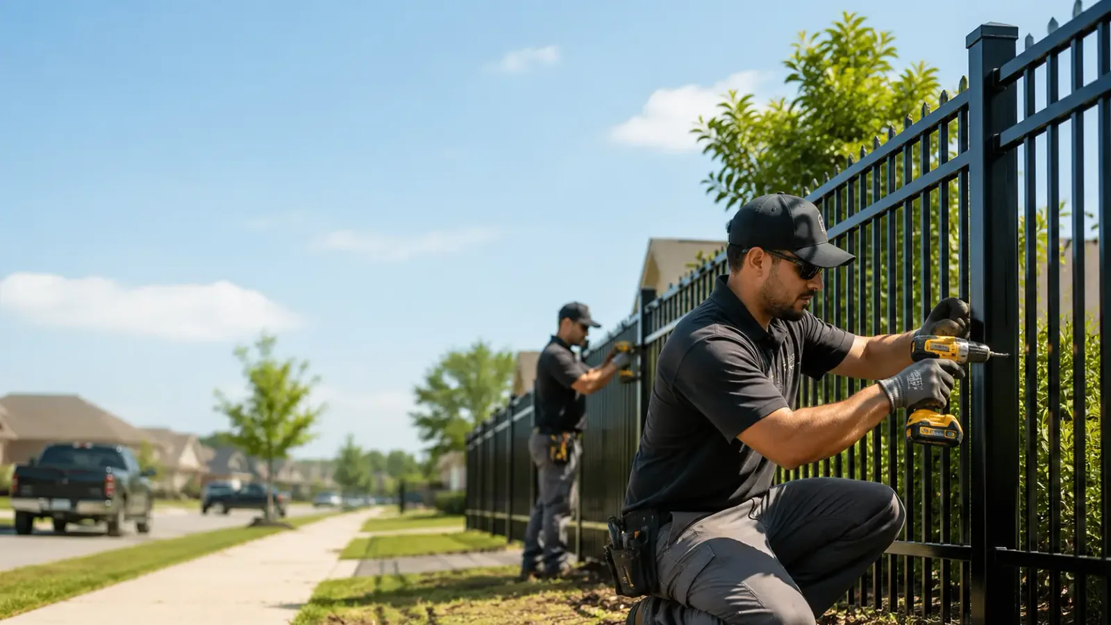 Metal Fence Installation in Jud, ND
